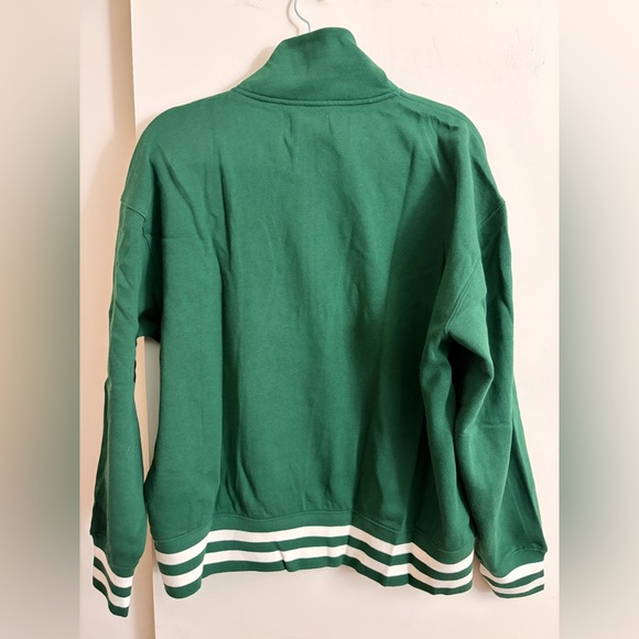 Old Navy So Comfy Oversized Half Zip Sweatshirt Size M NWT - Picture 2 of 3